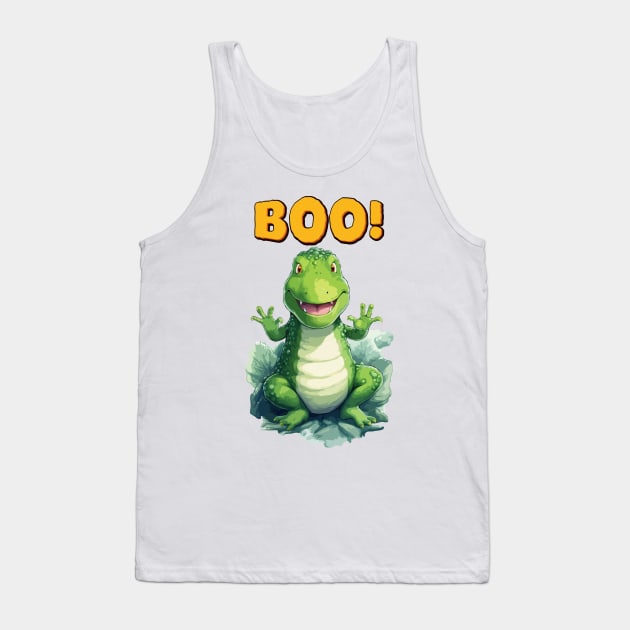 Just a Playful T-Rex Tank Top by Dmytro